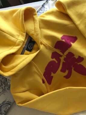 Very soft plush PRADA hoodie
